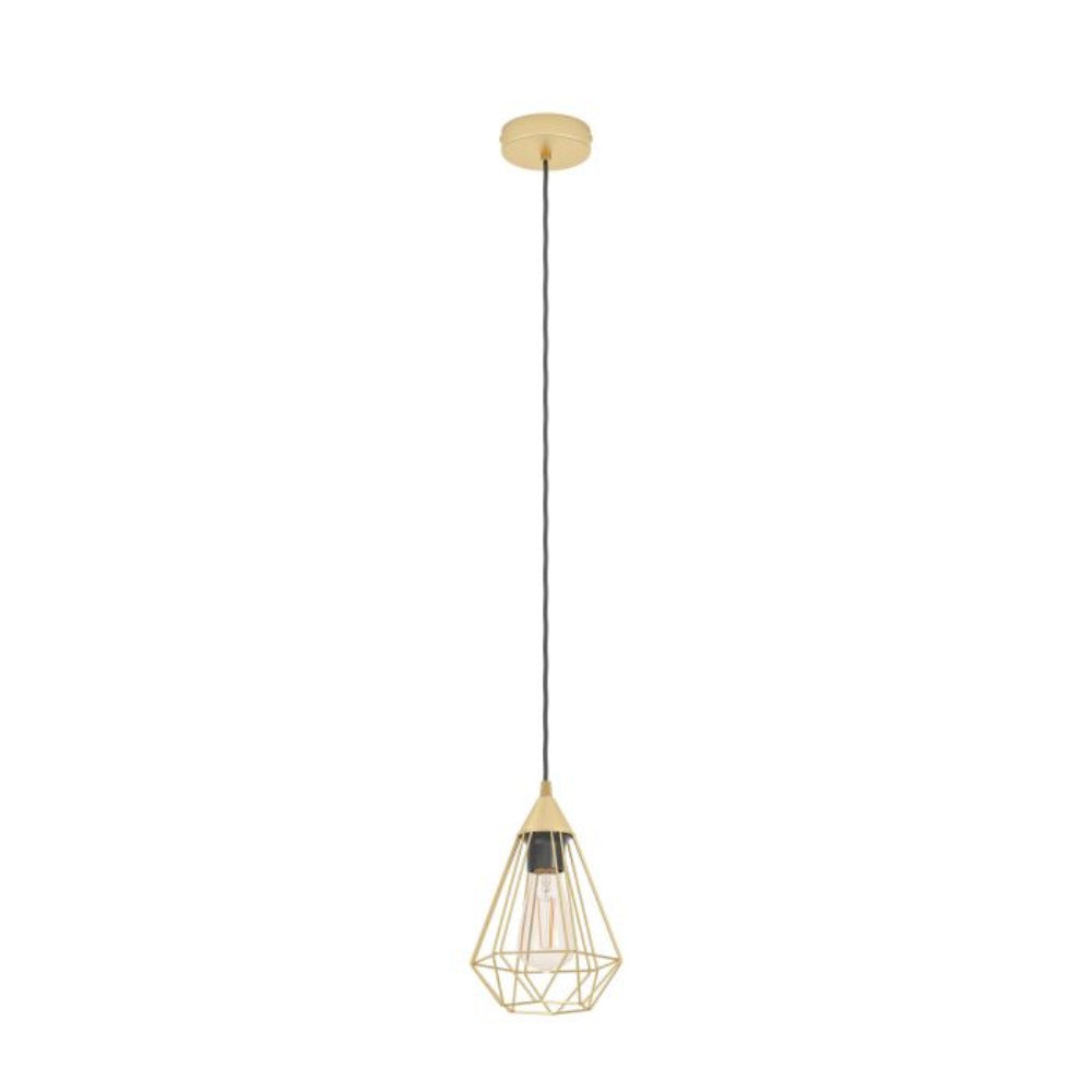 Buy Pendant Lights Australia TARBES Pendant Light Brushed W175mm Brass Steel - 43681N