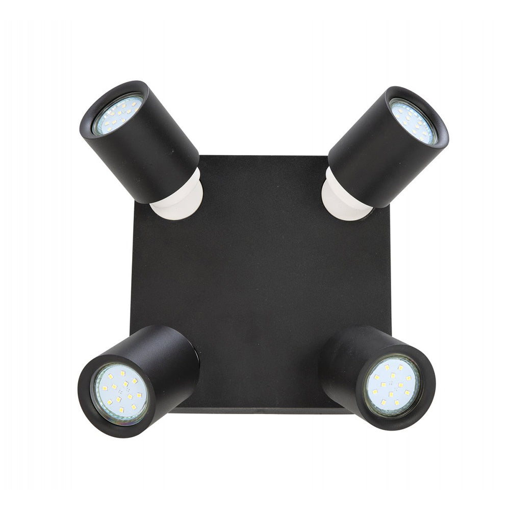 Buy Spotlights Australia Fiorentino Lighting - CORDERO 4 Light Spotlight Square GU10 4.5W 4000K