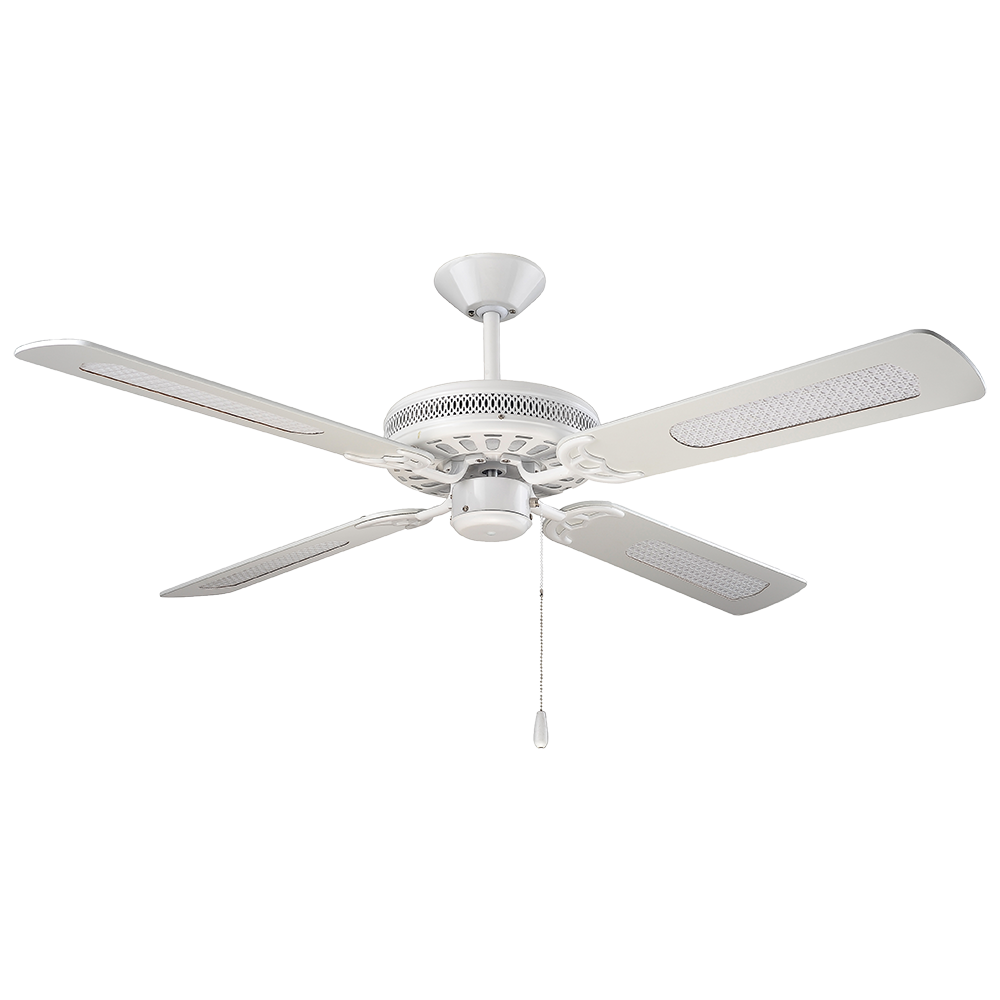 Majestic AC Ceiling Fan 52" Coolah White Blades - 830