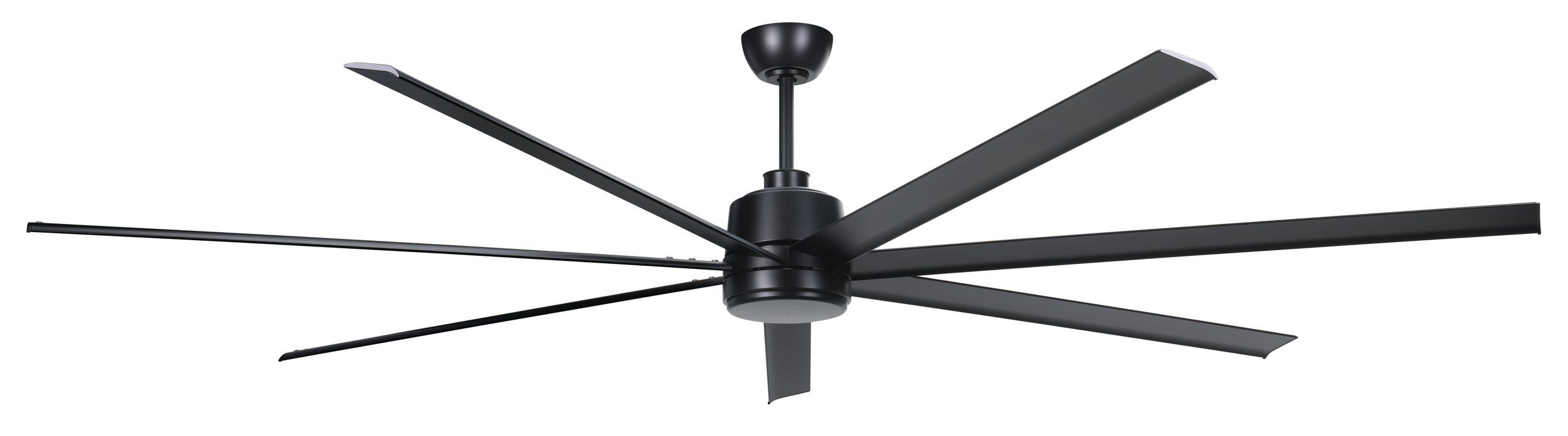 Tourbillion Pro DC Ceiling Fan 100" Matt Black Blade With Remote - 20785802