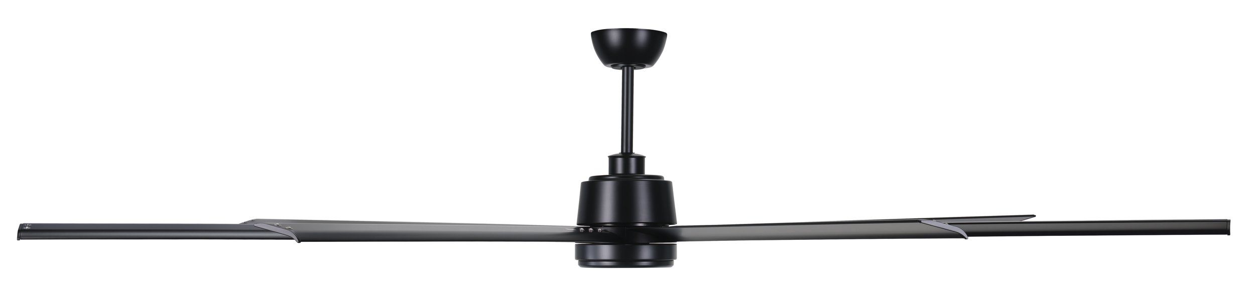 Tourbillion Pro DC Ceiling Fan 100" Matt Black Blade With Remote - 20785802