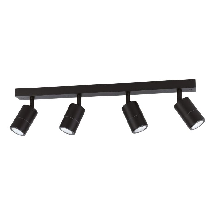 Fremantle 4 Light LED Bar Light 5W 3CCT Black & Clear - 206164