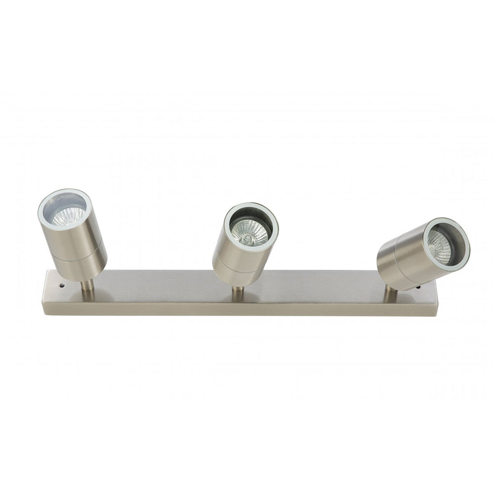 Buy Exterior Spotlights Australia Fiorentino Lighting - JORDAN 3 Light Spotlight 304 Stainless Steel 35W