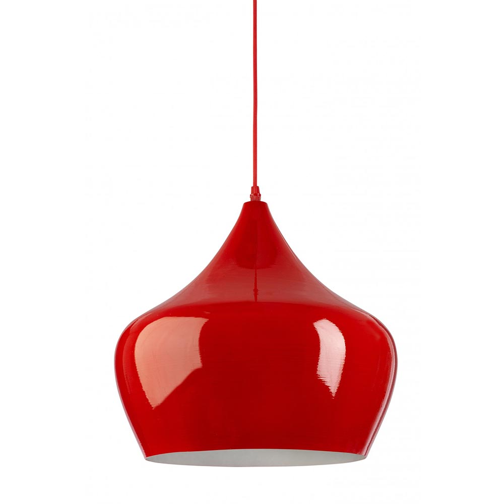 Buy Pendant Lights Australia Fiorentino Lighting - ADRIA 1 Light Pendant Red