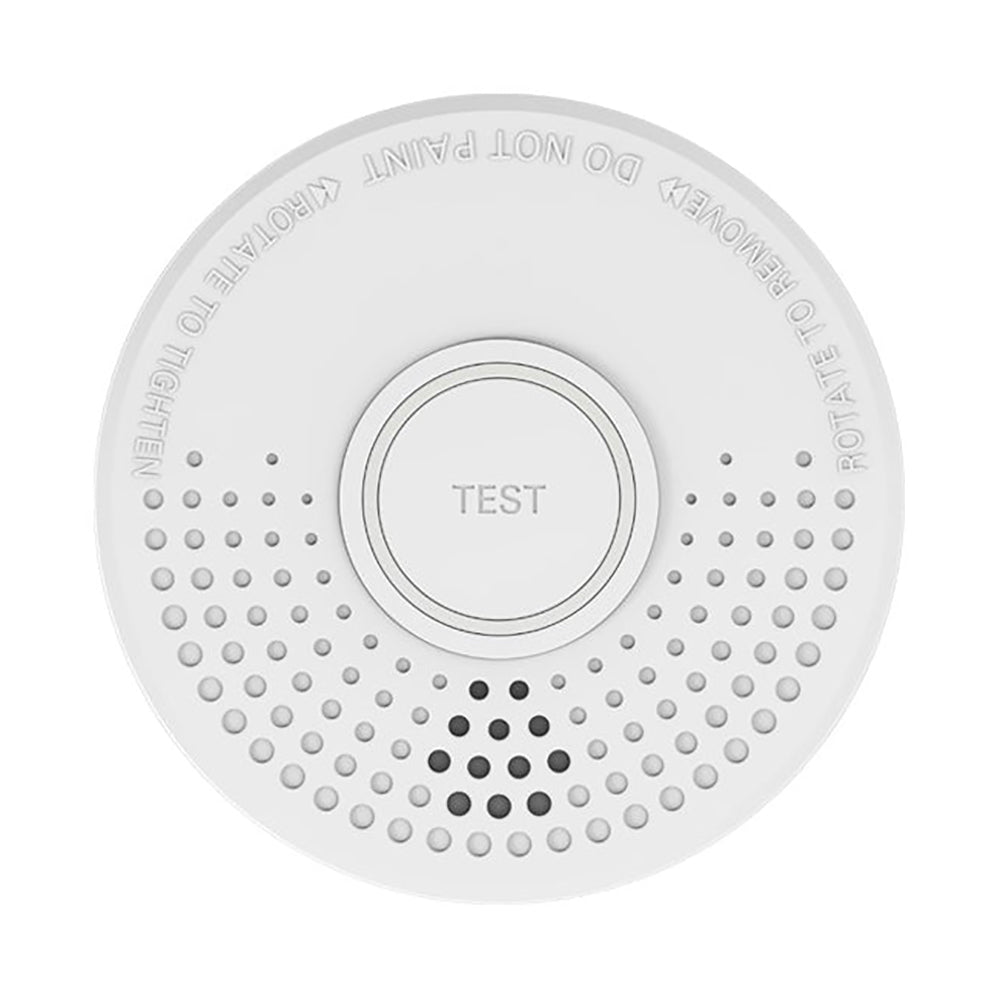 Photoelectric Smoke Alarm Battery 9V White Plastic - BV01
