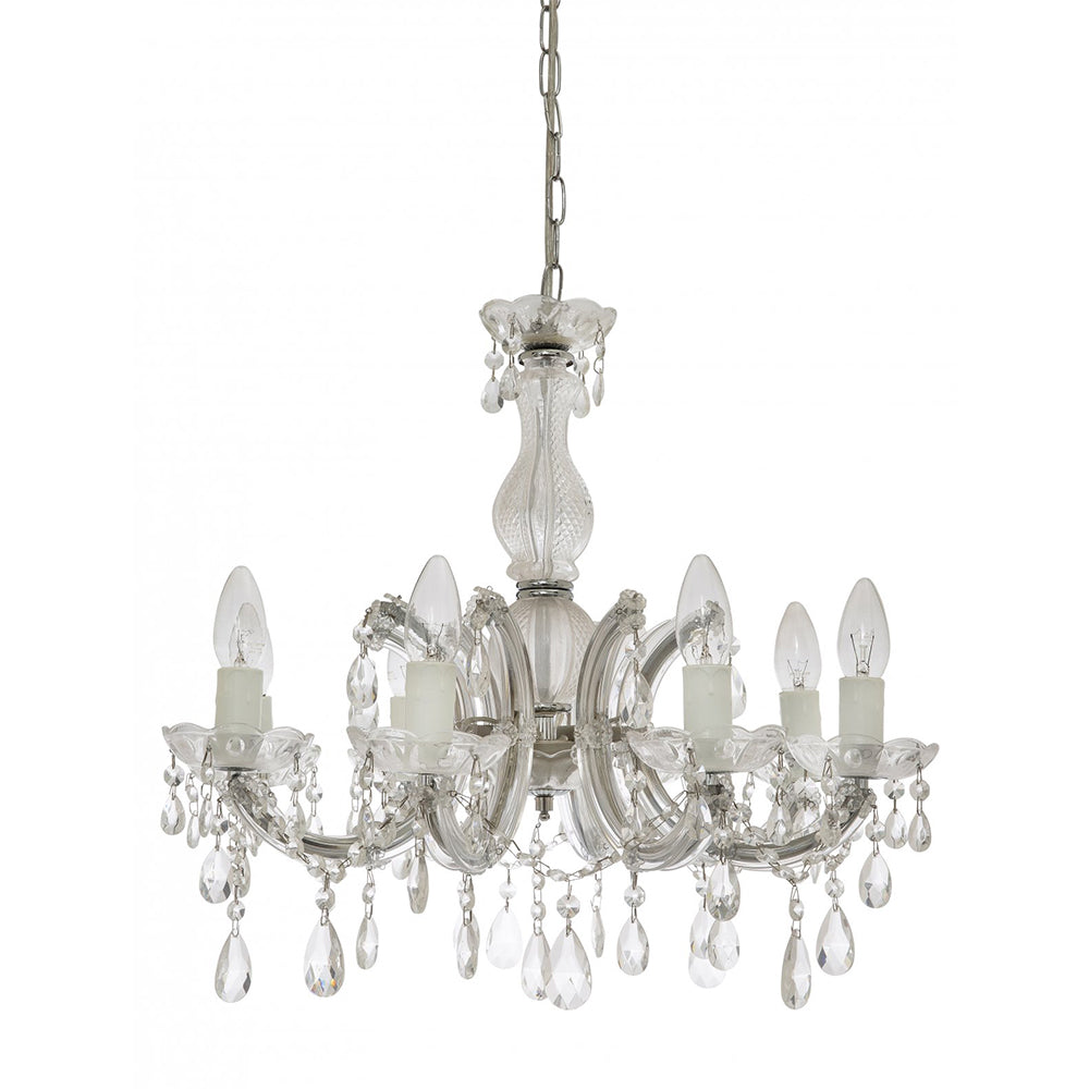 Buy Chandeliers Australia Fiorentino Lighting - C-MAR 8 Light Chandelier Chrome