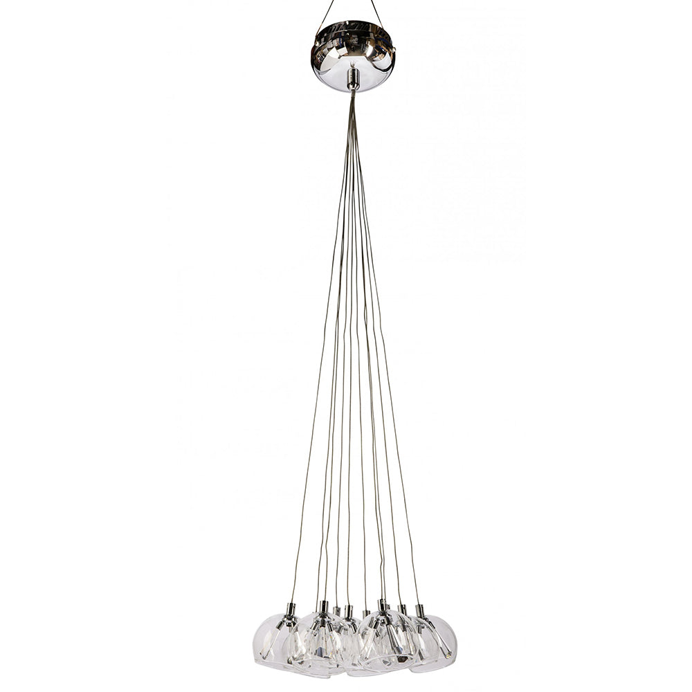 Buy Cluster Pendants Australia Fiorentino Lighting - CHAMPAGNE 10 Light Pendant Cluster