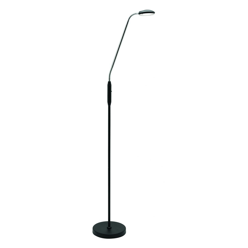 Buy Floor Lamps Australia Dylan 6W LED Floor Lamp Black - A19421BLK
