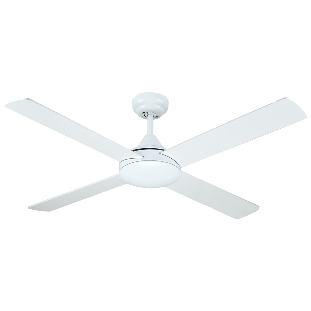Buy AC Ceiling Fans Australia Azure AC Ceiling Fan 48" White Blades - A2323