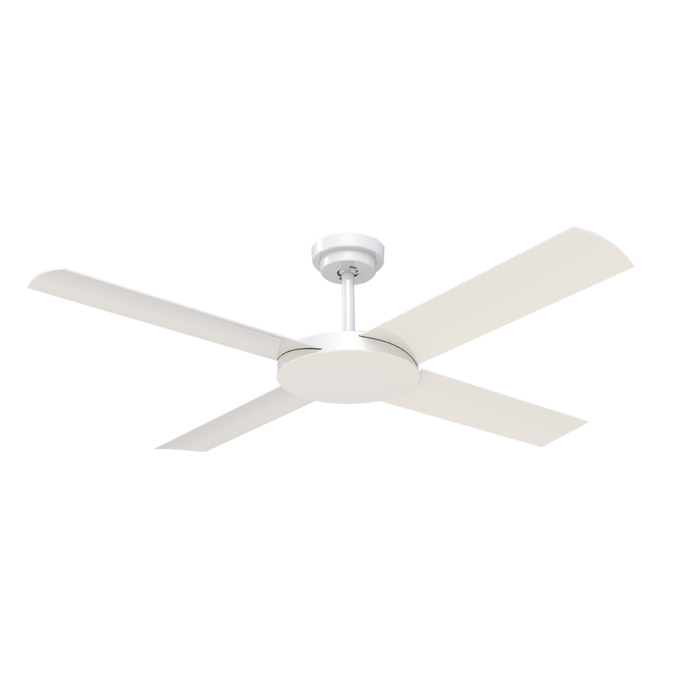 Revolution 3 AC Ceiling Fan 52" White Blades - A3180