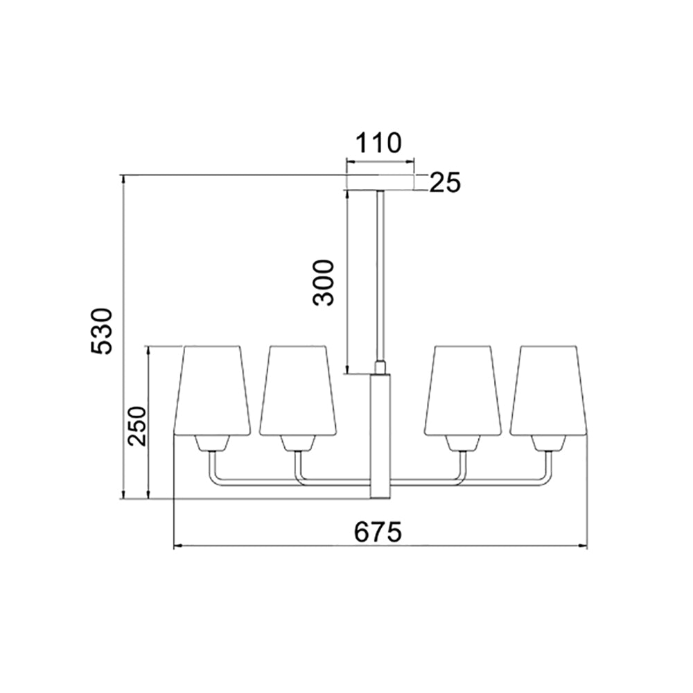 Buy Pendant Lights Australia Abbey 6 Light Matt Black With Opal Glass Pendant - ABBEY1