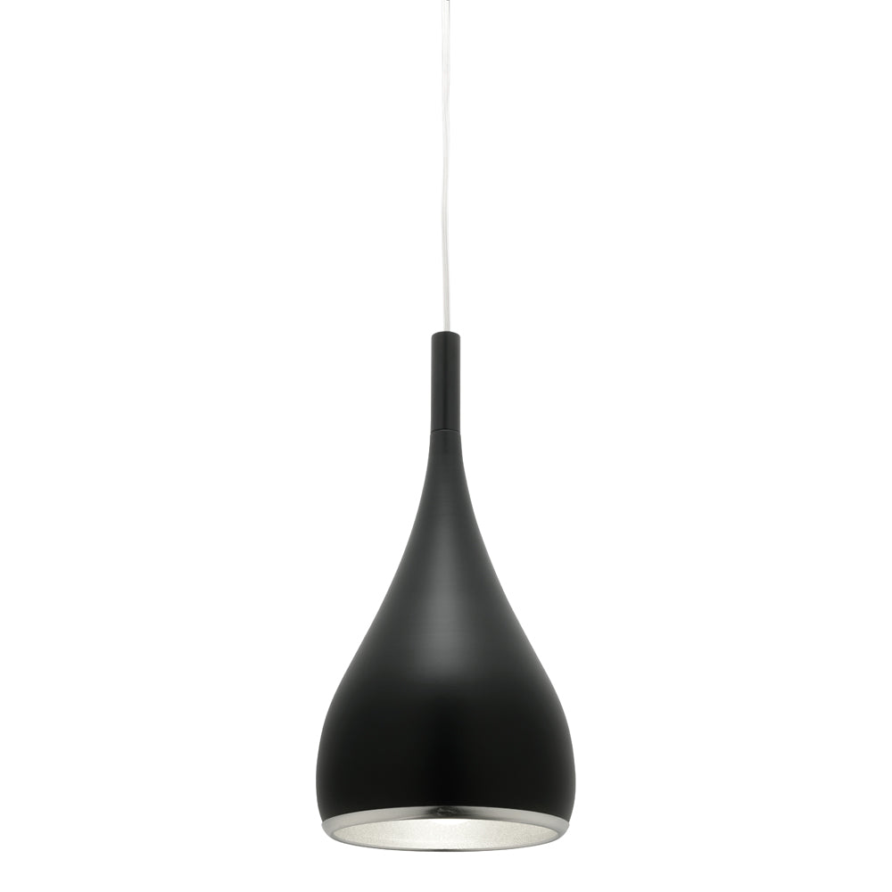 Aero 1 Light Pendant Matt Black - AERO1PBLK