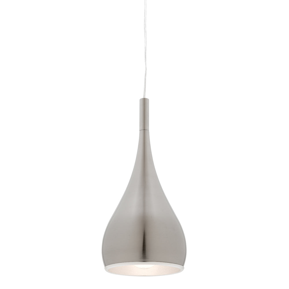 Aero 1 Light Pendant Satin Chrome - AERO1PSC