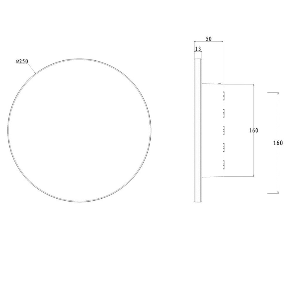 Buy Exterior Wall Lights Australia AFFINITY Exterior Wall Light 15W Black 3CCT - SE7360TC/BK