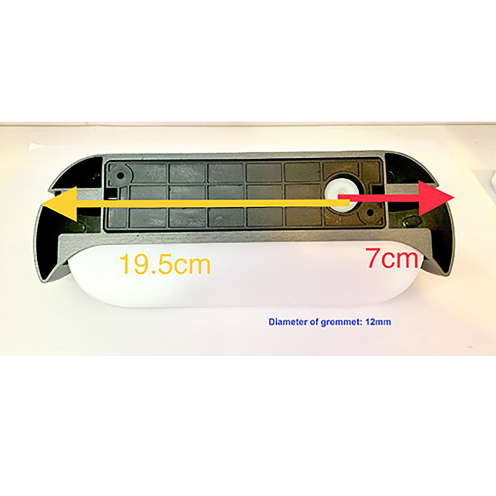 Buy Exterior Wall Lights Australia Aken 13W LED Exterior Surface Mounted Wall Light White - AKEN2