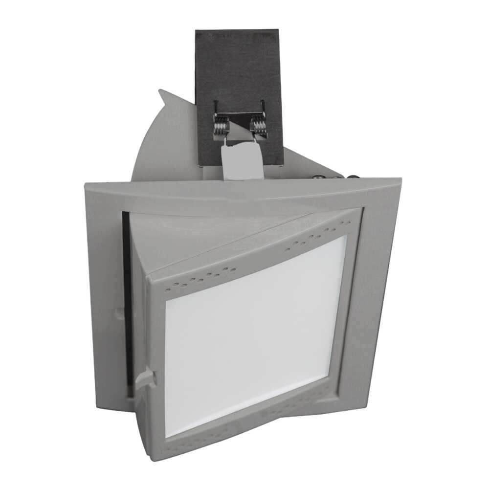 ALBANY S9514TC Recessed LED Rectangular Shop Light Silver 28W/36W TRI Colour - S9514TC SL
