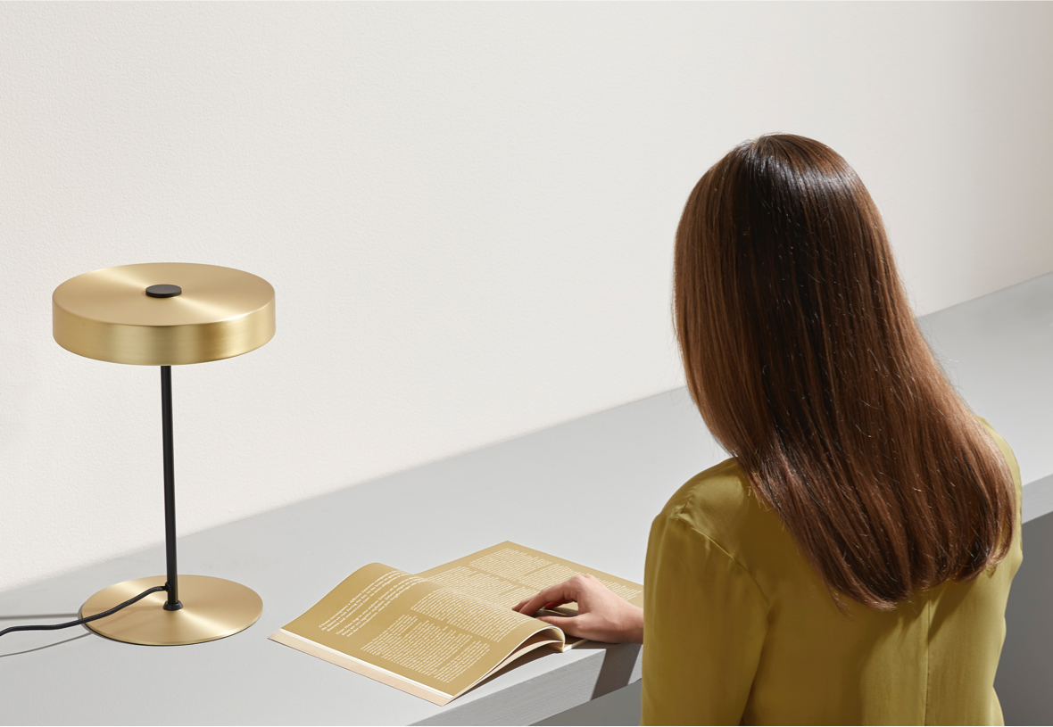 Ambor LED Table Lamp 3W 3000K Matte Black or Matte Brass