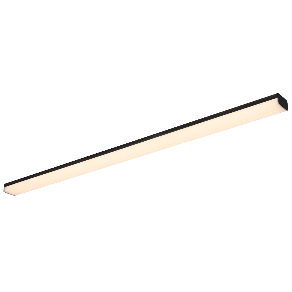 Anka 1200mm LED Batten Light 36W TRI Colour Black - ANKA 1200-BK