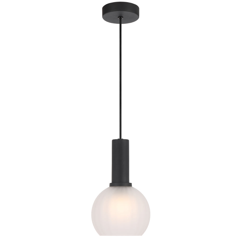Aosta 15CM Pendant Light Black - AOSTA PE15-BKFR