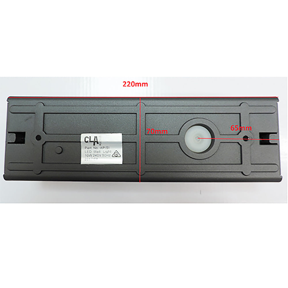 Buy Up / Down Wall Lights Australia Apis Exterior LED Wall Light Dark Grey 10W - APIS1