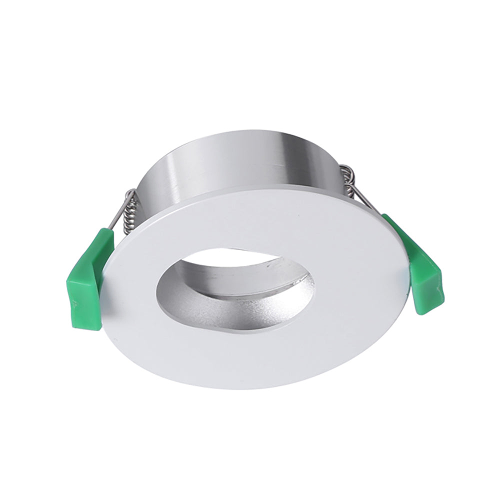 Buy Downlight Frames Australia ARC White Downlight Frame Round Fixed Elipse 70mm - ARC6