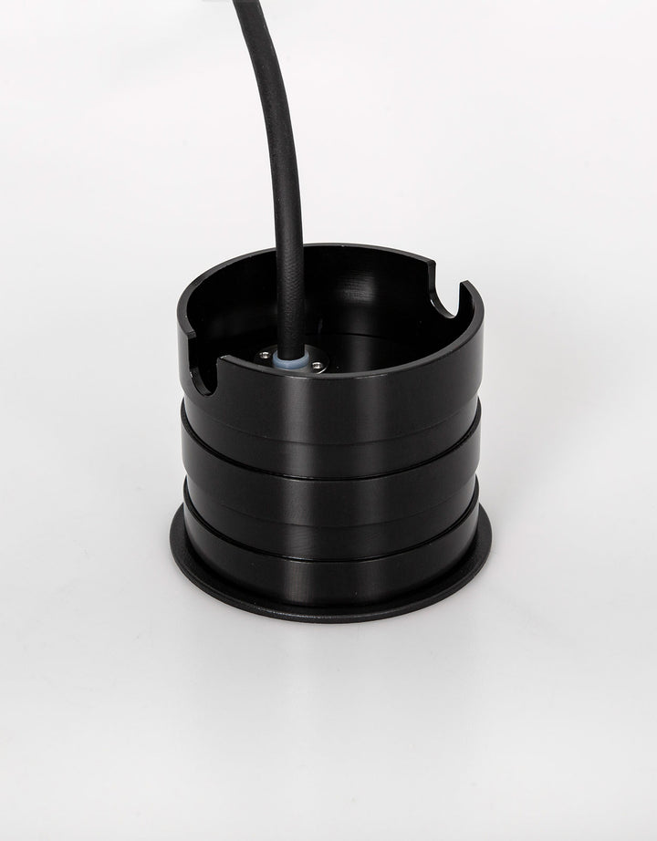 Rise Round Narrow Step Light 3W 3000K Black - ARCO RISE/R/NARROW/BLACK