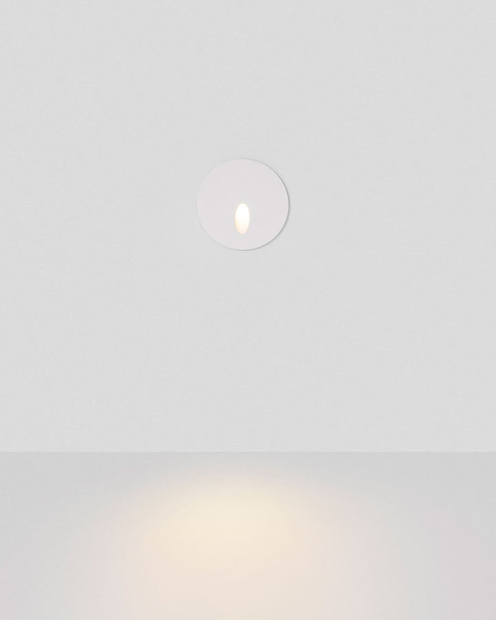 Rise Round Narrow Step Light 3W 3000K White - ARCO RISE/R/NARROW/WHITE