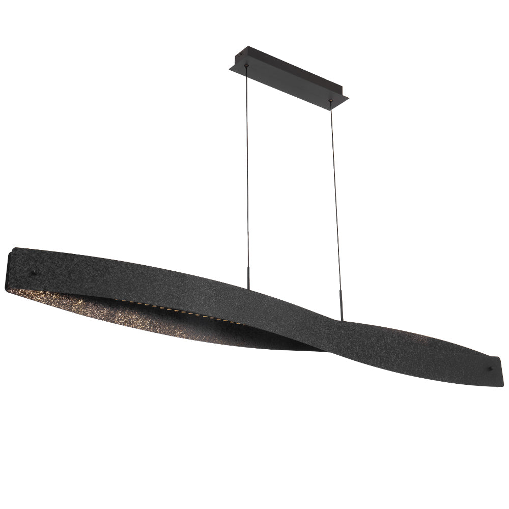 Arezzo 1500mm LED Pendant Light Black - AREZZO PE150-BK
