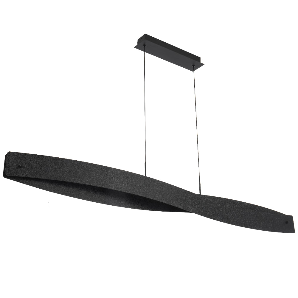 Arezzo 1500mm LED Pendant Light Black - AREZZO PE150-BK