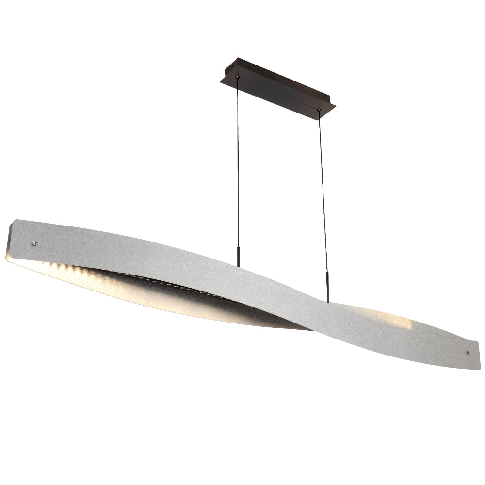 Arezzo 1500mm LED Pendant Light Silver - AREZZO PE150-SL