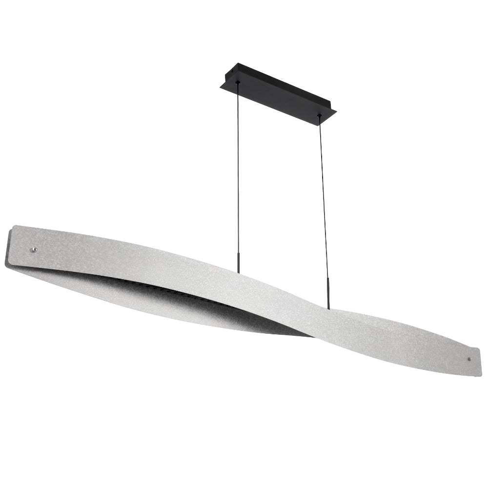 Arezzo 1500mm LED Pendant Light Silver - AREZZO PE150-SL