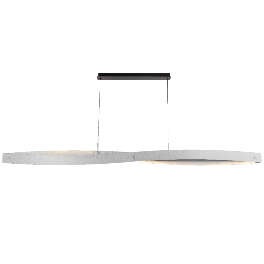 Arezzo 2400mm LED Pendant Light Silver - AREZZO PE240-SL