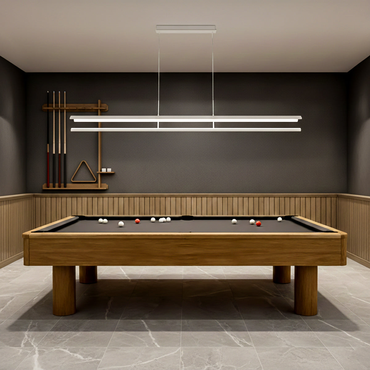 Ariva LED Island Pendant 32W Tri Colour White - ARIVA PE180-WH