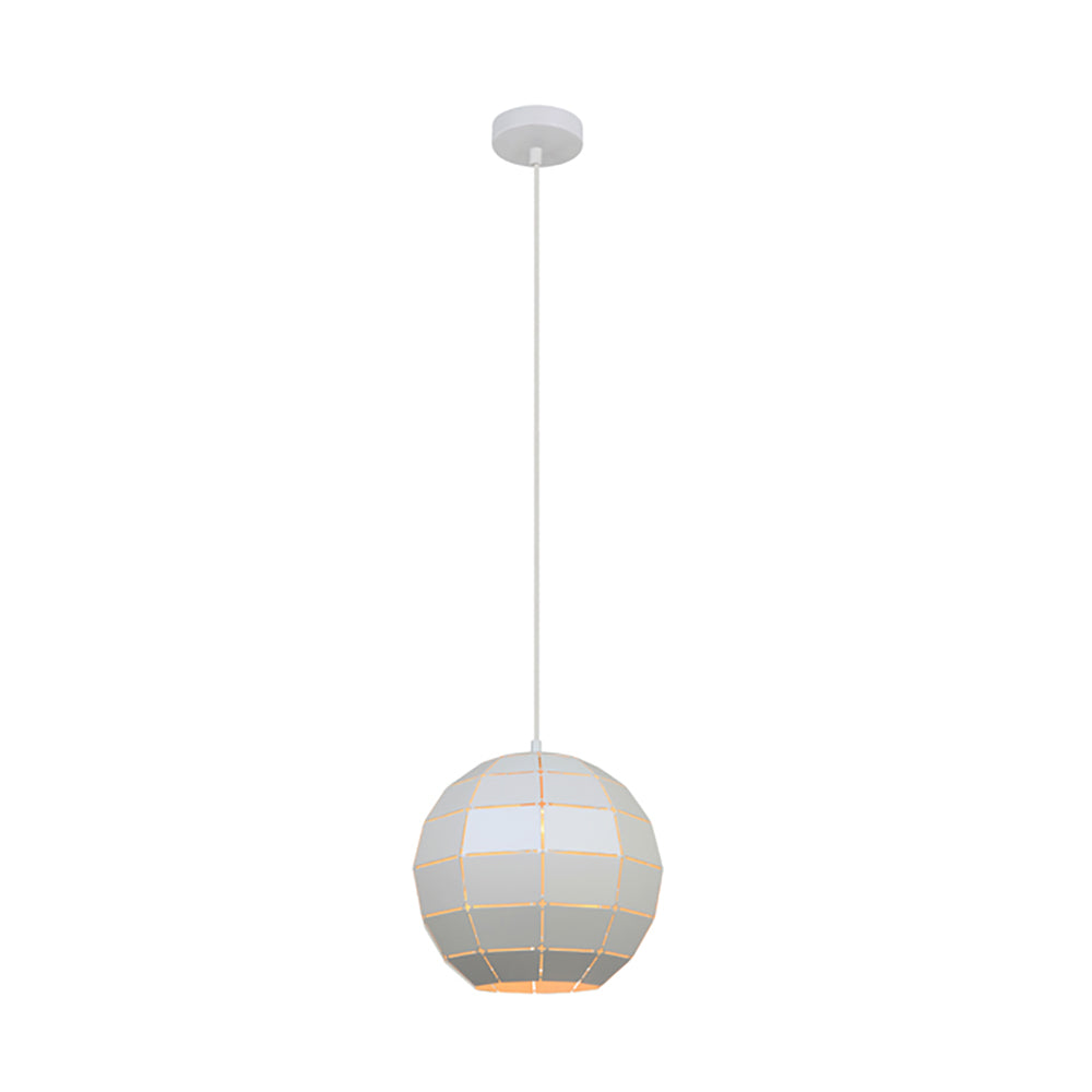 Buy Pendant Lights Australia Armis 1 Light Pendant White Tiled Wine Glass Shape - ARMIS1