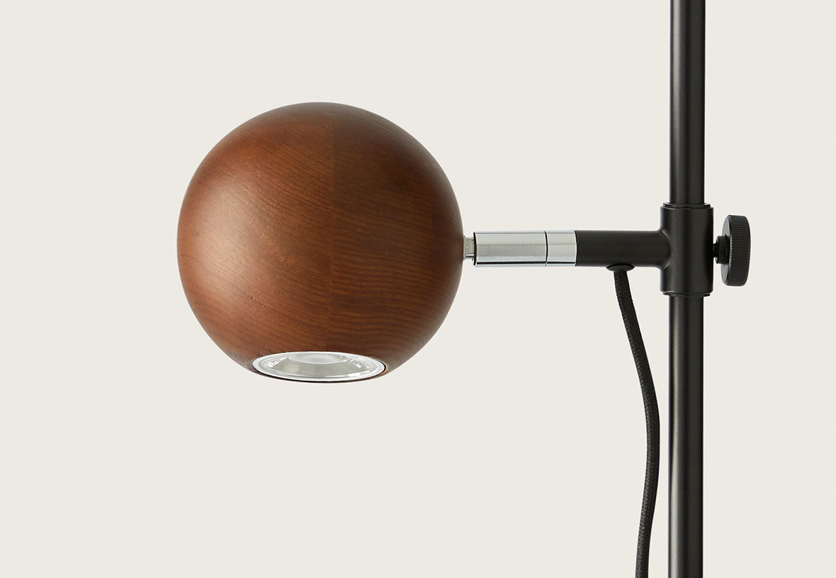 Lita LED Table Lamp 3W 3000K Matt Black or Walnut