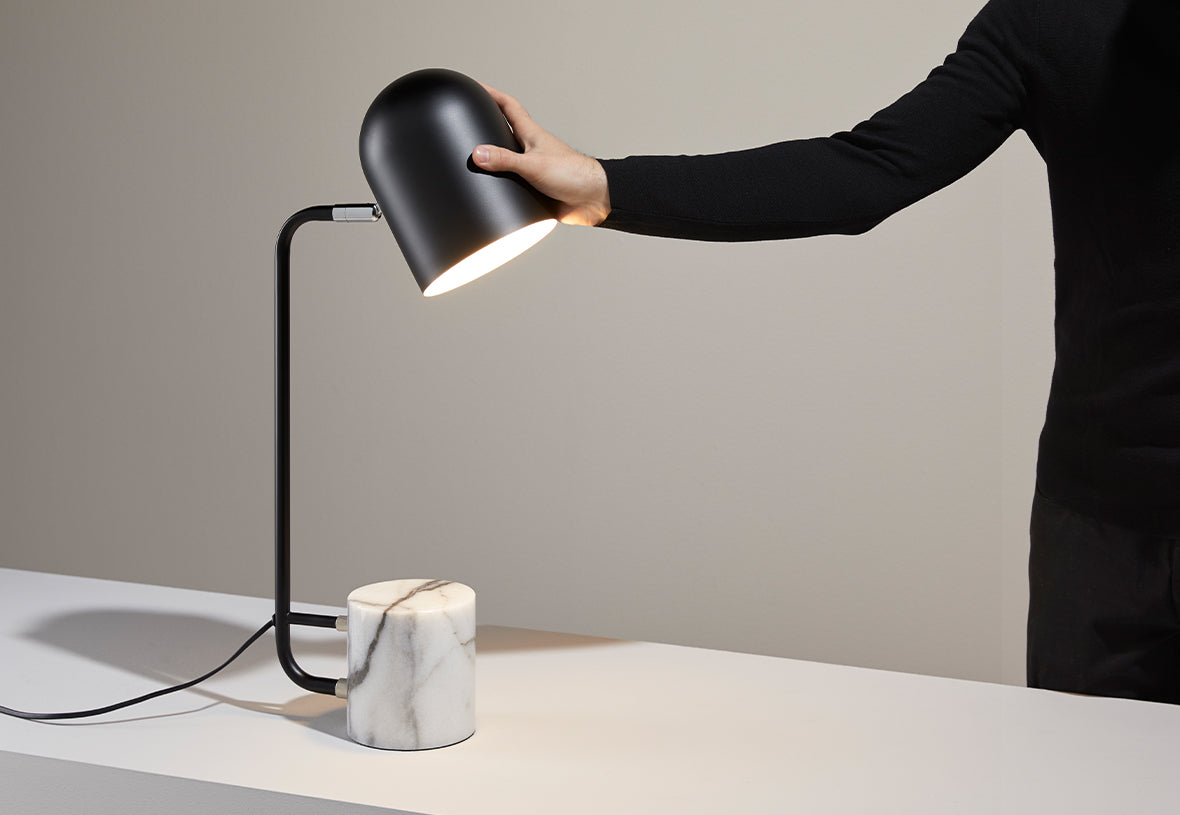 Luca Table Lamp Matt Black - ARO.S1237