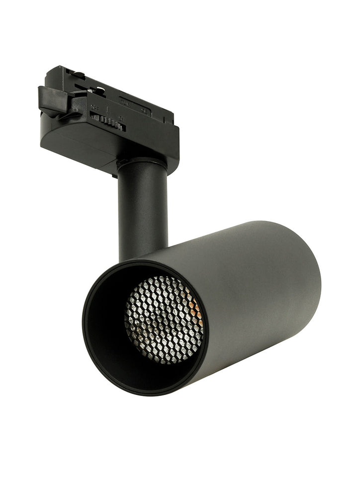 A-tek LED Dimmable Track Spotlight 12W 3000K Black - SI TK/ATEK/12W/DIMM/BK