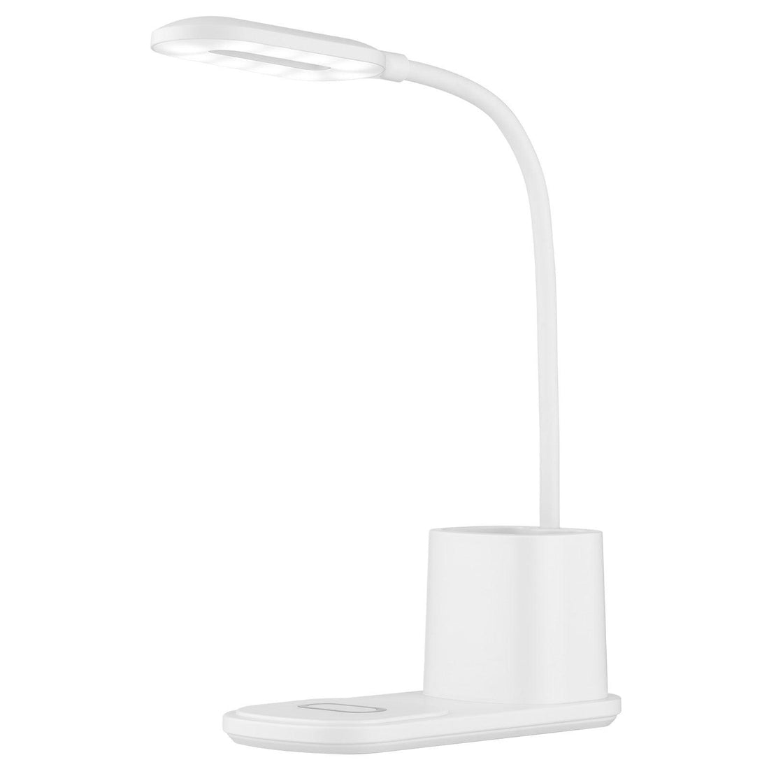 Parkville LED Desk Lamp With Pen Holder 10W 2CCT White - AUL027WHT