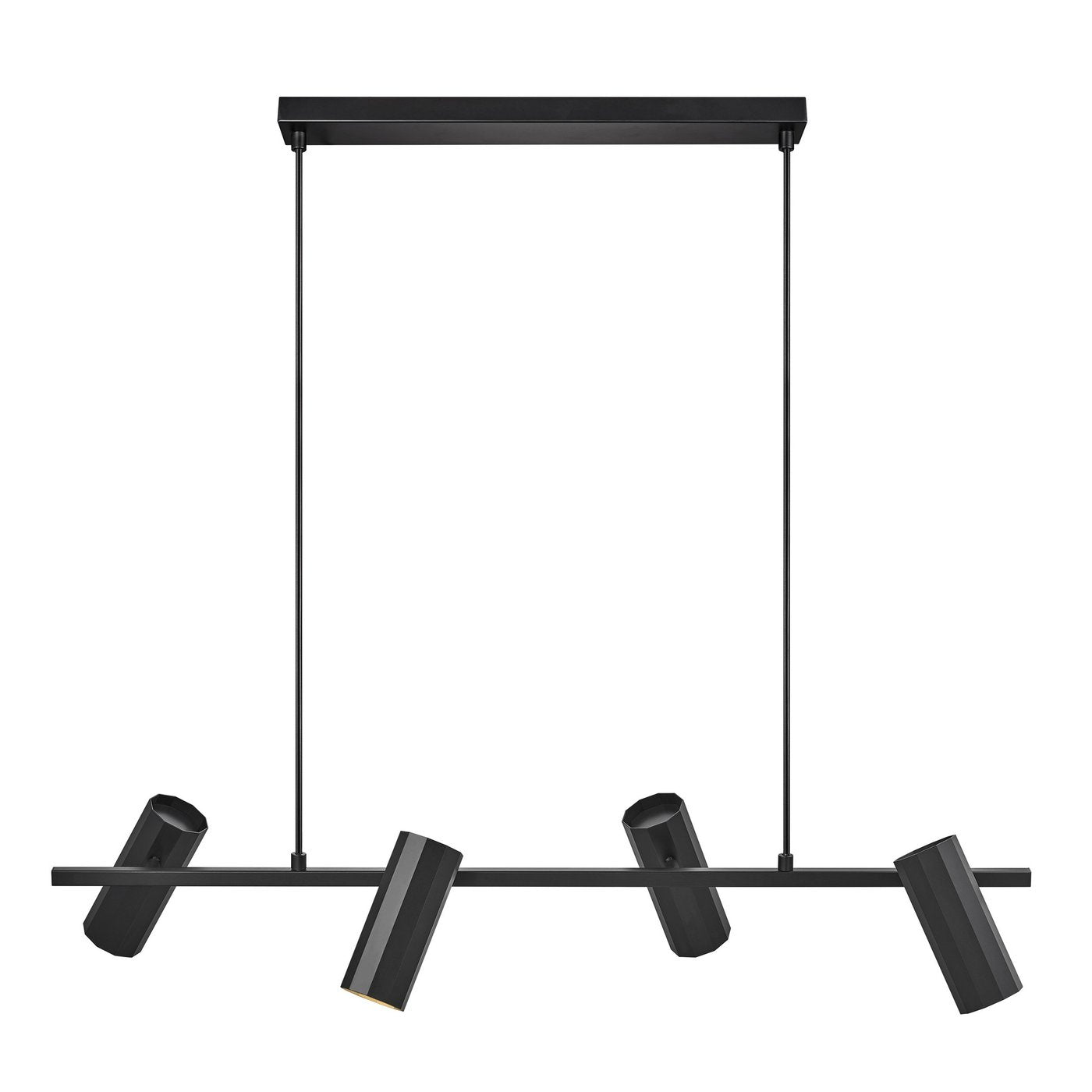 Alanis 4 Light Pendant Black - 2213423003