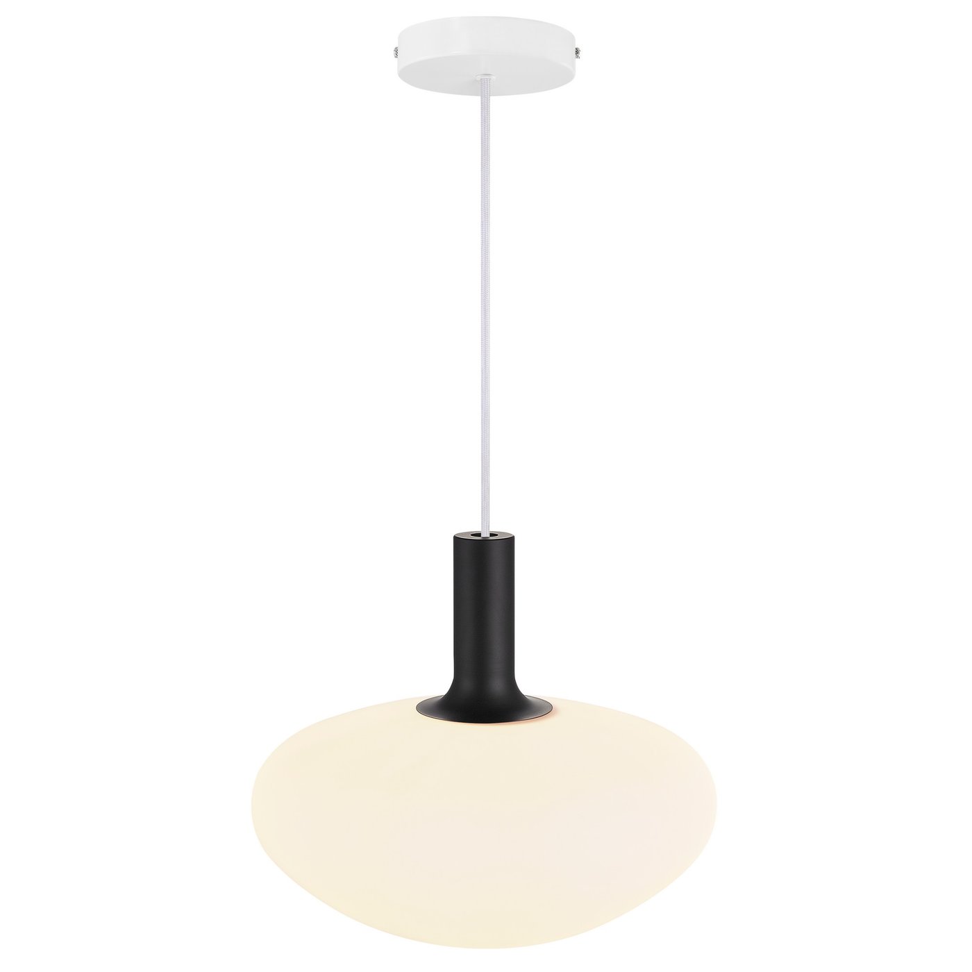 Alton Pendant Light W350mm Opal White Glass - 48973001