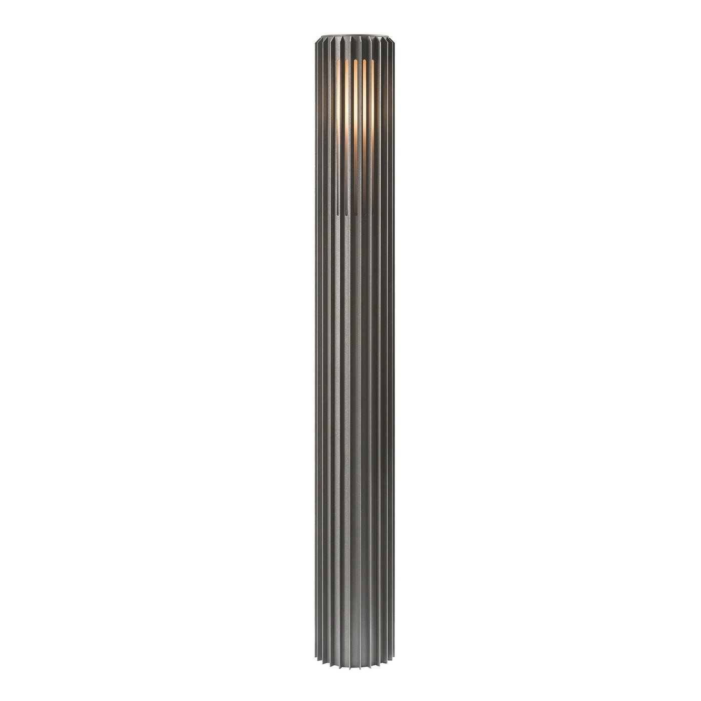 Aludra Large Aluminium Garden Bollard Light Seaside Anthracite - 2118038250
