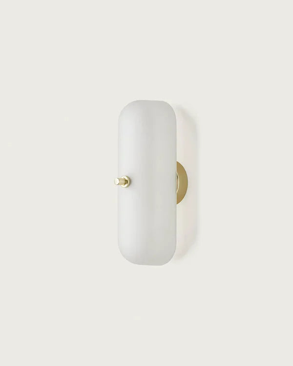 Atil LED Wall Light 5W 2700K Matte Brass & Opal - ARO.A1281/ORO