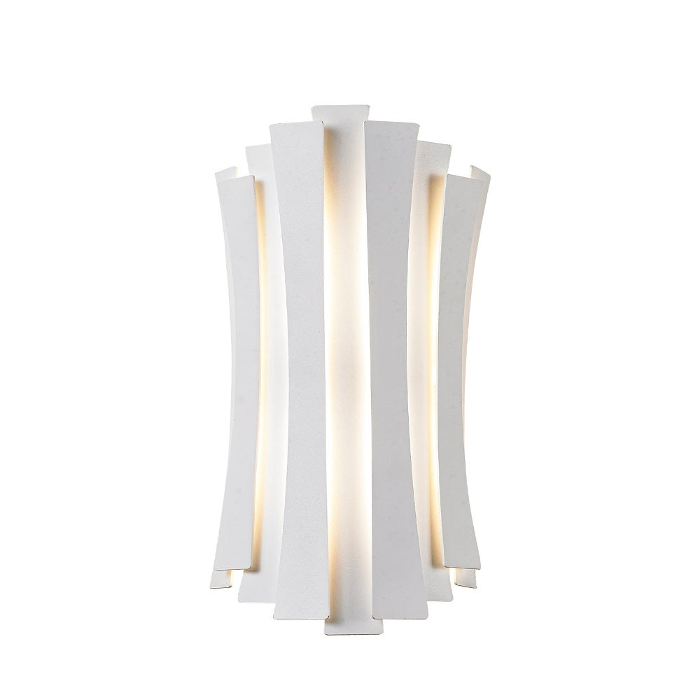 Bagota Up & Down Wall Light White Metal 3CCT - BAGOTA
