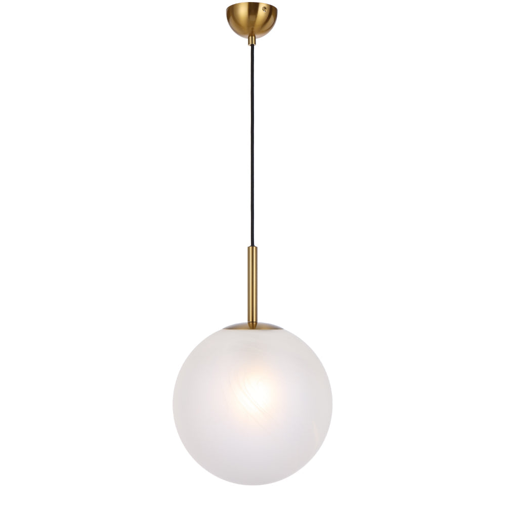 Bally Pendant Light W300mm Antique Gold Metal - BALLY PE 12-AGMB
