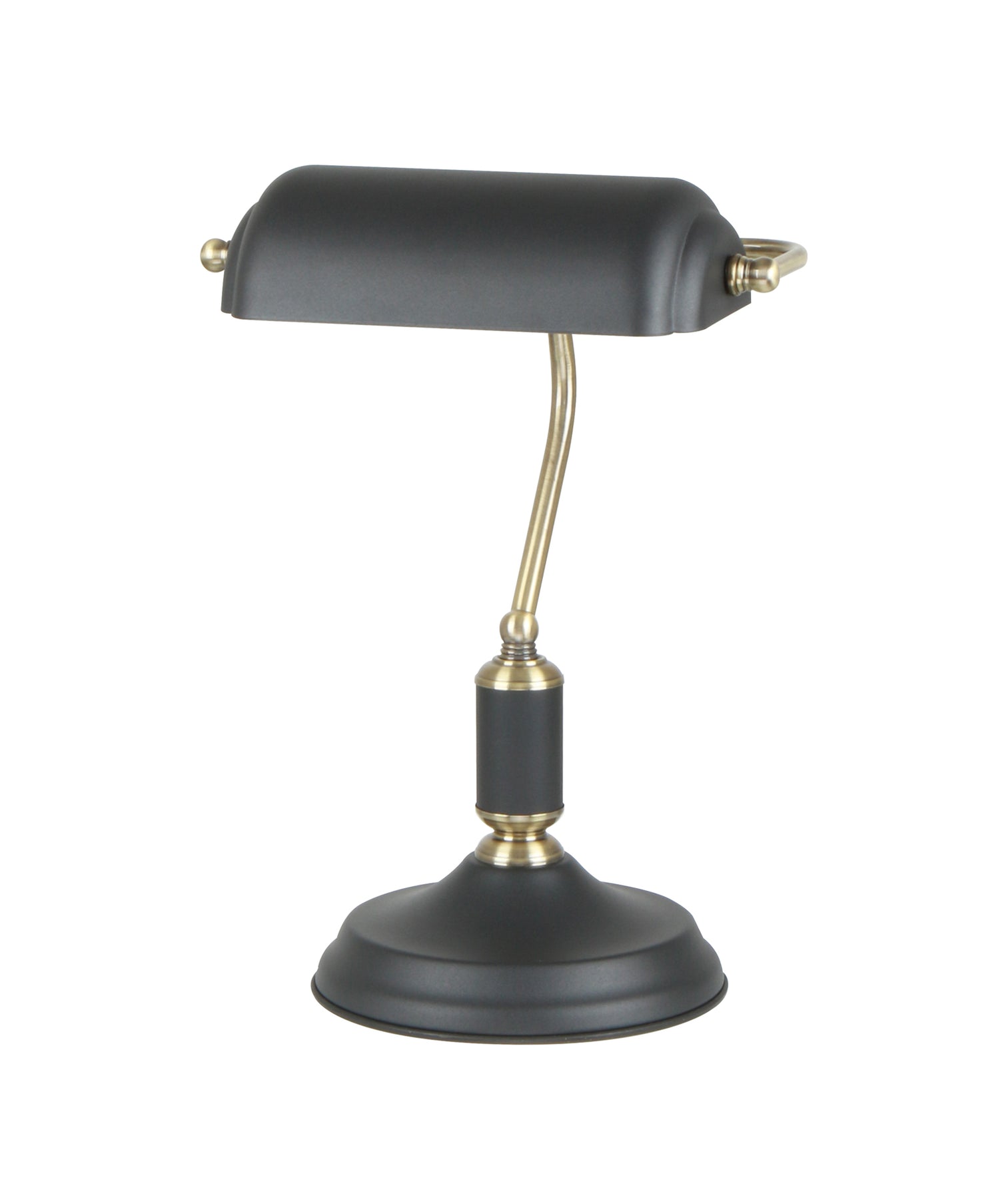 Banca Desk Lamp Matte Black Base With Matte Black Shade - BANCA-T1