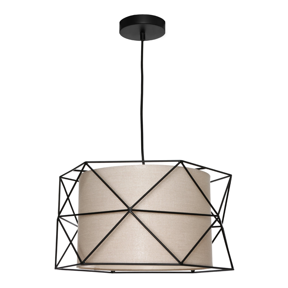 Barkley 1 Light Pendant Fawn - BARK1P