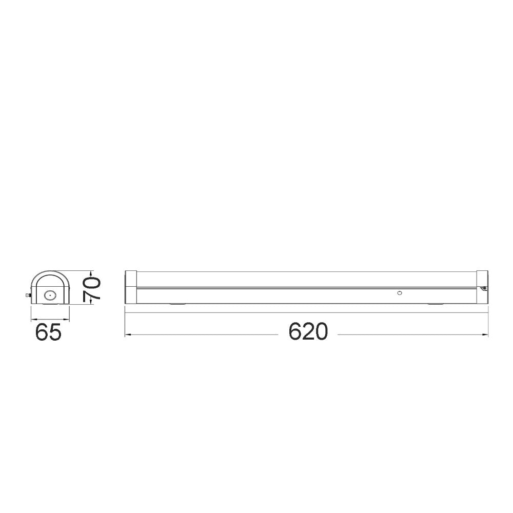 Buy LED Batten Lights Australia BAT LED Batten Light L620mm White 3CCT - BAT001