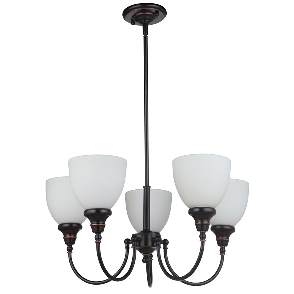 Benson Pendant 5 Lights Up Bronze Aluminium - 1001171