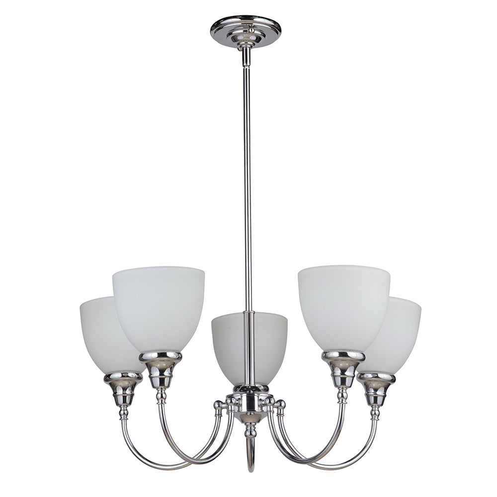 Benson Pendant 5 Lights Up Chrome Aluminium - 1001172