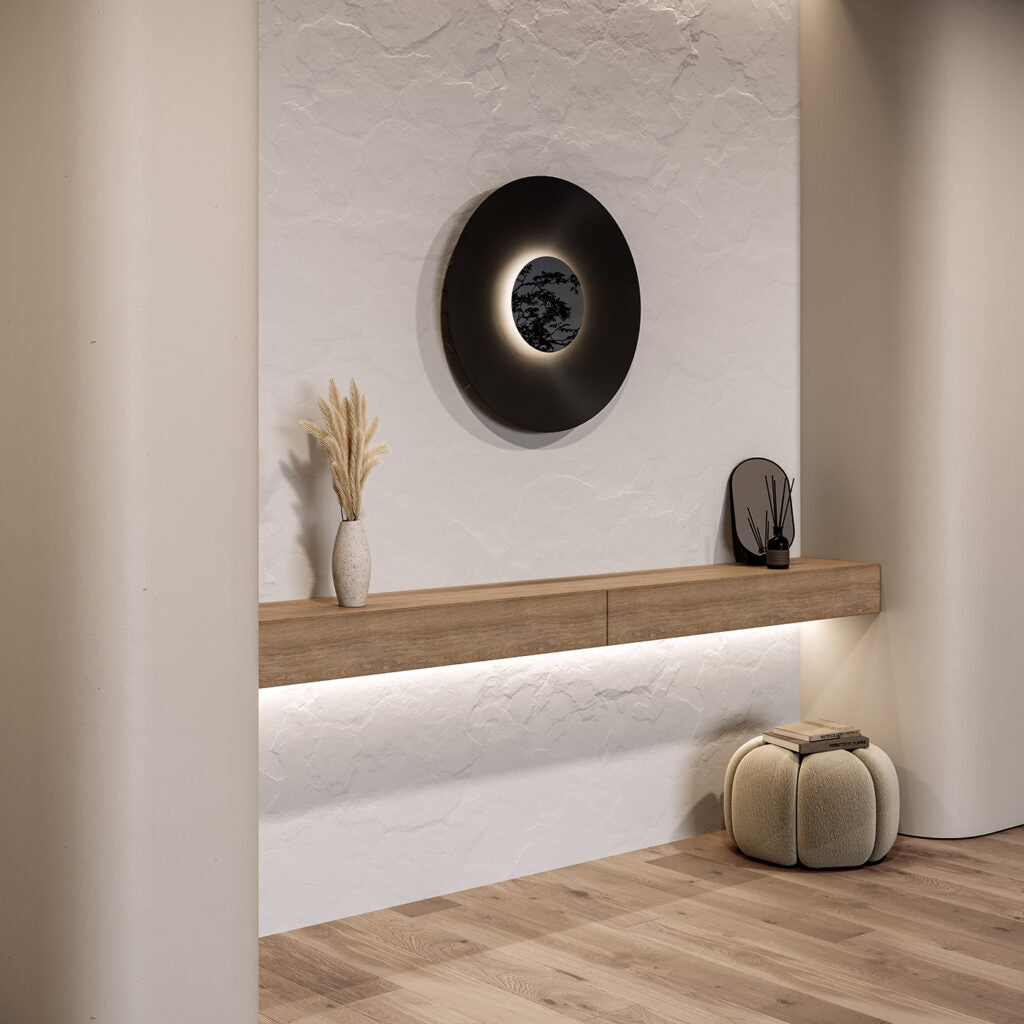 Bigcoss LED Wall Light 25W 2700K Matte Black - ARO.A1203/80